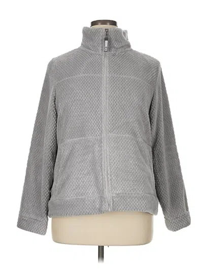 Pre-owned Free Country Cardigan Sweater In Gray