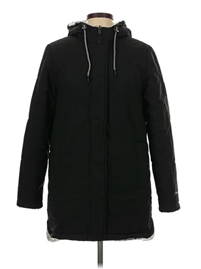 Pre-owned Free Country Coat In Black