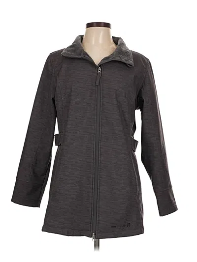 Pre-owned Free Country Coat In Gray