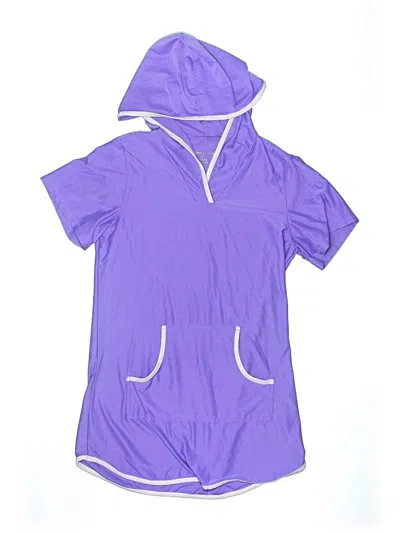 Pre-owned Free Country Kids' Dress In Purple