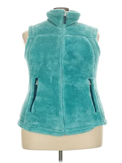 Pre-owned Free Country Fleece Jacket In Blue