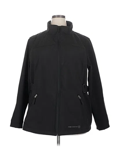 Pre-owned Free Country Jacket In Black