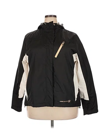 Pre-owned Free Country Jacket In Black
