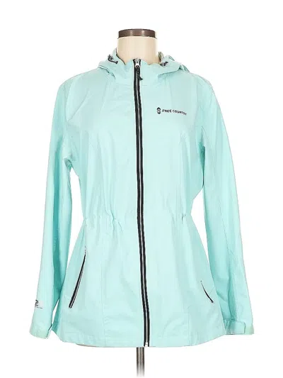 Pre-owned Free Country Jacket In Blue