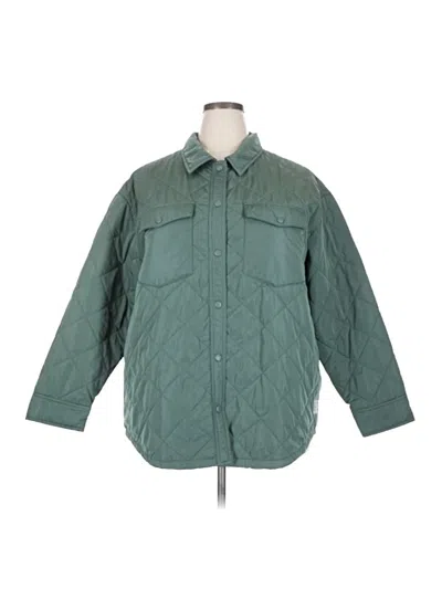 Pre-owned Free Country Jacket In Green