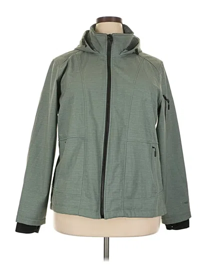 Pre-owned Free Country Jacket In Green