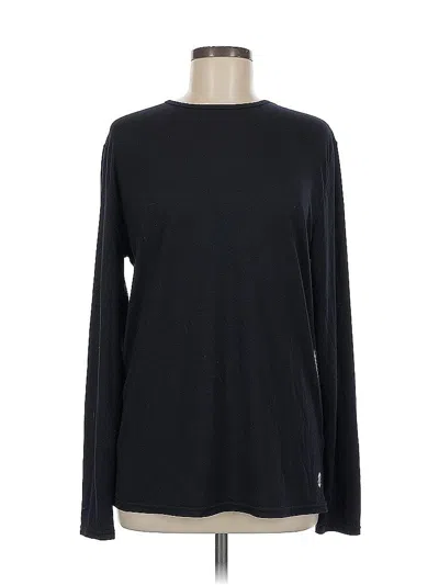 Pre-owned Free Country Long Sleeve T-shirt In Black