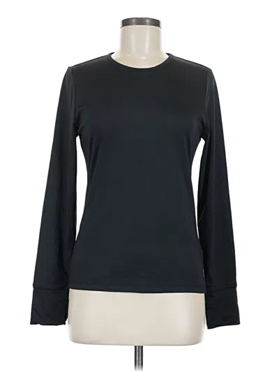 Pre-owned Free Country Long Sleeve T-shirt In Black