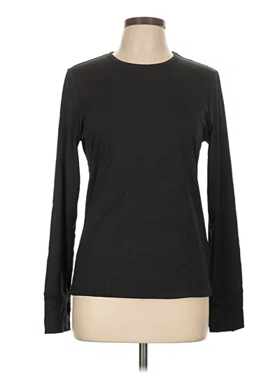 Pre-owned Free Country Long Sleeve T-shirt In Black