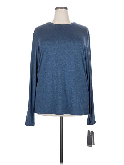 Free Country Long Sleeve T-shirt In Blue