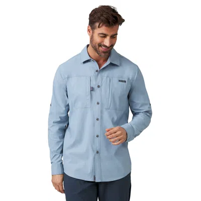 Free Country Men's Acadia Long Sleeve Shirt In Multi