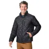 Free Country Men's Apex Quilted Puffer Jacket In Black