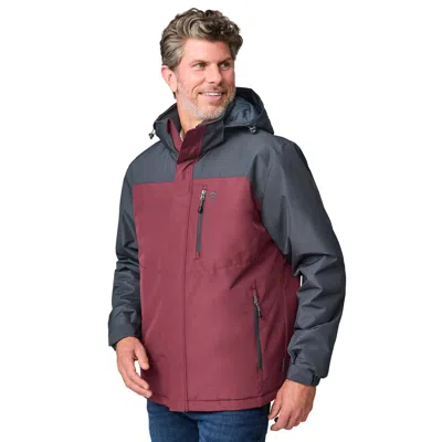 Free Country Men's Arvon Mid Weight Jacket In Red