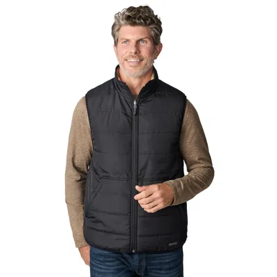 Free Country Men's Atlas Ii Quilted Reversible Sherpa Vest In Multi
