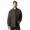 Free Country Men's Brawny Canvas Function Work Shirt In Green