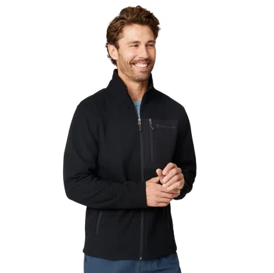 Free Country Men's Calabaza Ii Brick Fleece Jacket In Black