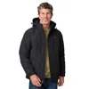 Free Country Mens Water Resistant Lightweight Softshell Jacket In Black