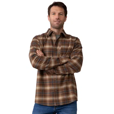 Free Country Men's Easywear Flannel Shirt Jacket In Multi
