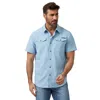 FREE COUNTRY MEN'S EXPEDITION NYLON RIP-STOP SHORT SLEEVE SHIRT