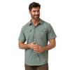 FREE COUNTRY MEN'S EXPEDITION NYLON RIP-STOP SHORT SLEEVE SHIRT