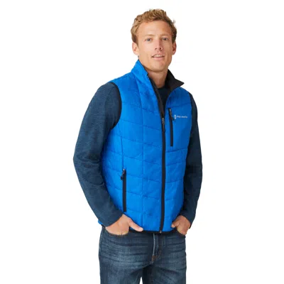 Free Country Men's Freecycle Stimson Puffer Vest In Blue
