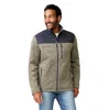 Free Country Men's Frore Sweater Knit Fleece Jacket In Multi