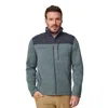 Free Country Men's Frore Sweater Knit Fleece Jacket In Green