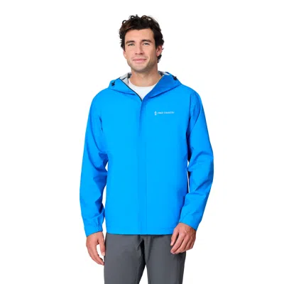 Free Country Men's Hydro Lite X2o Spectator Waterproof Rain Jacket In Blue