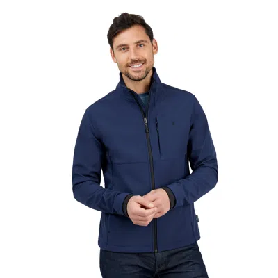 Free Country Men's Lanier Super Softshell Jacket In Blue