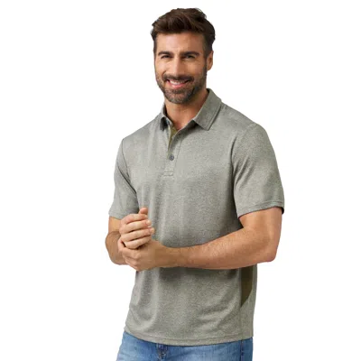 Free Country Men's Micro Mesh Short Sleeve Polo Shirt In Multi