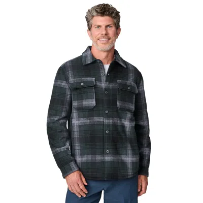 Free Country Men's Mountain Ridge Sueded Chill Out Fleece Jacket In Multi