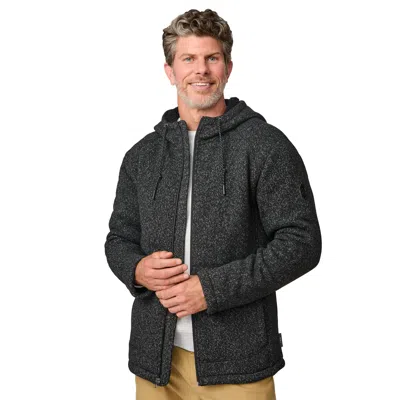 Free Country Men's Northwood Mountain Fleece Hoodie In Black