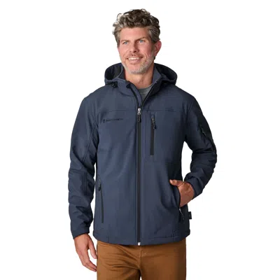 Free Country Men's Odyssey Ii Flex Super Softshell Jacket In Blue