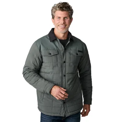 Free Country Men's Ridge View Shirt Jacket In Green