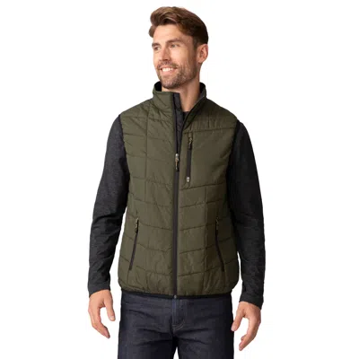 Free Country Men's Stimson Puffer Vest In Green