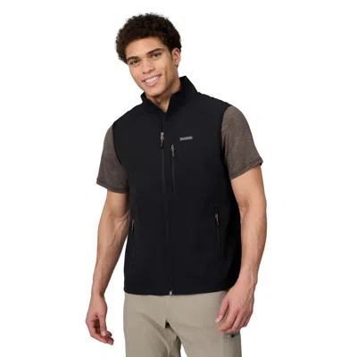 Free Country Men's Stretch Rip Stop Adventure Vest In Black