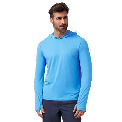 Free Country Men's Sunfree Upf Hoodie In Blue