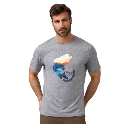 Free Country Men's Super Soft Graphic Crewneck T-shirt In Multi