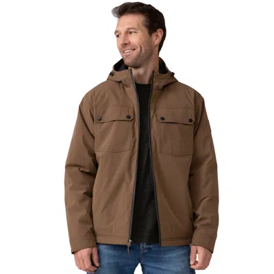 Free Country Men's Tradesman Workmen Jacket In Brown