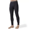 Free Country Mens Cloud Knit Jogger Thermal Pants In Black
