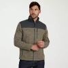 Free Country Mens Fleece Lightweight Jacket In Multi