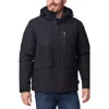 Free Country Mens Removable Lining Heavyweight System Jacket In Black