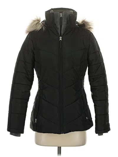 Pre-owned Free Country Snow Jacket In Black