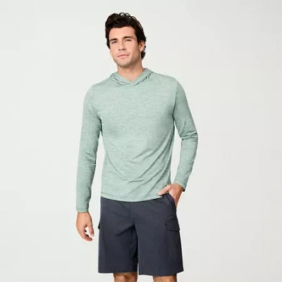 Free Country Sun Free Swim Shirt In Green