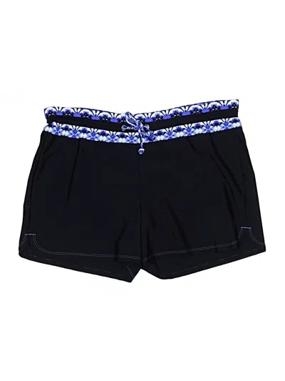 Pre-owned Free Country Swimsuit Bottoms In Black