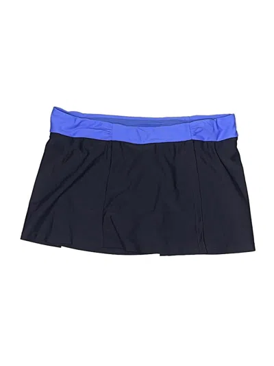 Pre-owned Free Country Swimsuit Bottoms In Blue