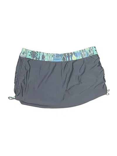 Pre-owned Free Country Swimsuit Bottoms In Gray