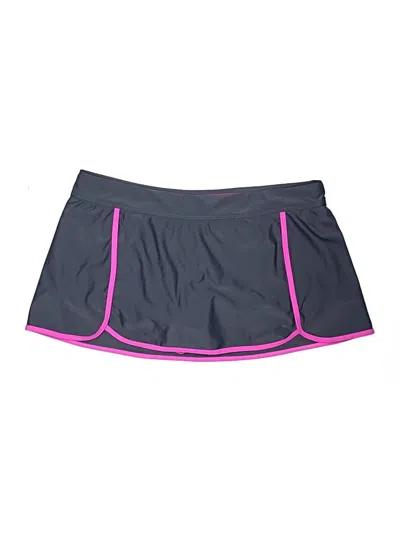 Pre-owned Free Country Swimsuit Bottoms In Gray