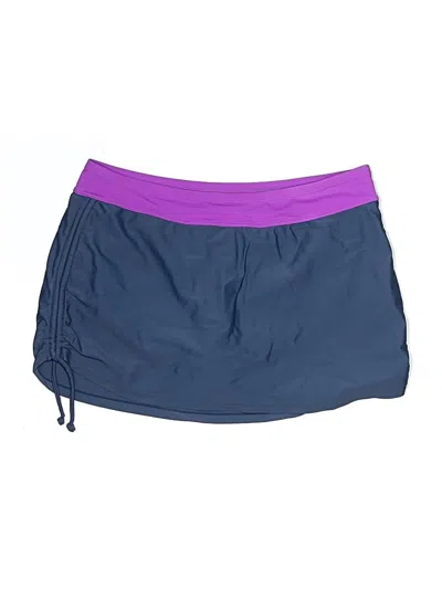 Pre-owned Free Country Swimsuit Bottoms In Purple