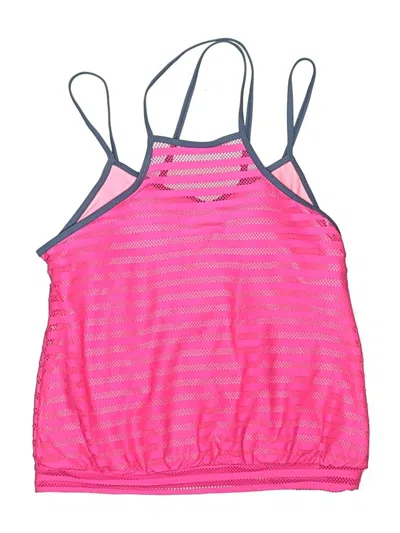Pre-owned Free Country Swimsuit Top Pink Swimwear